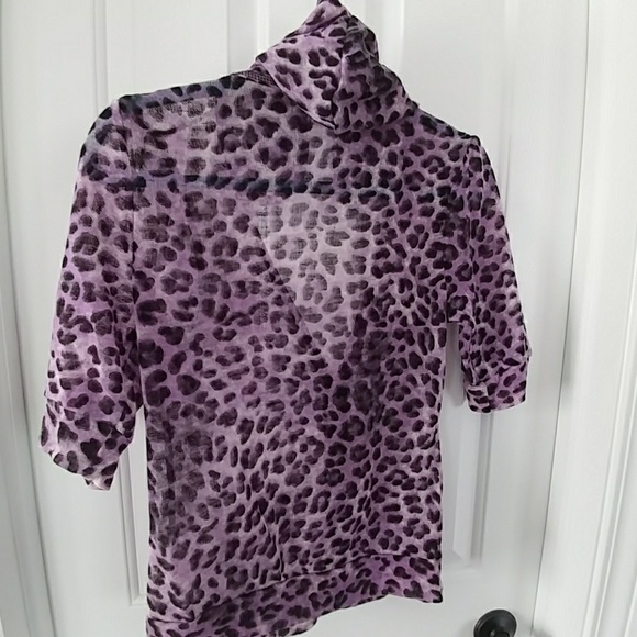 PLAYBOY Sweaters | Playboy Leopard Print Zipup Cardigan | Poshmark